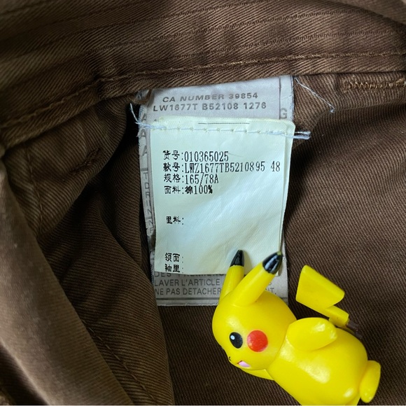 Vintage Marlboro Classics Brown Rectangular Patch Pocket Men’s Size 48 Europe - Picture 10 of 16